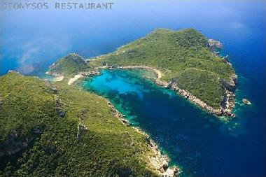The twin beaches at the end of the bay