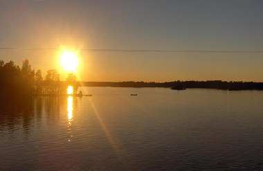 Late evening in Summer