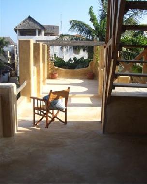 One of the terraces