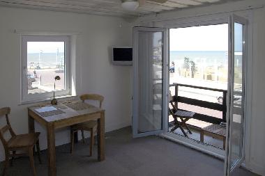 living area + Sea Views