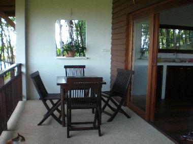 the terrace