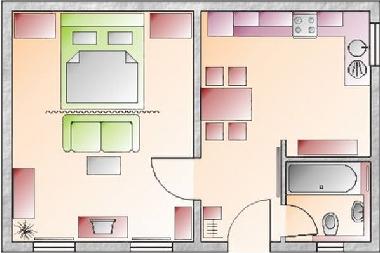 Holiday Apartment in Litzendorf / Tiefenellern (Upper Franconia) or holiday homes and vacation rentals