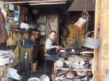 Tin plating work shop from Tire...