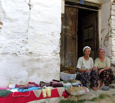 Aysel and Munevver..our helping ladies..