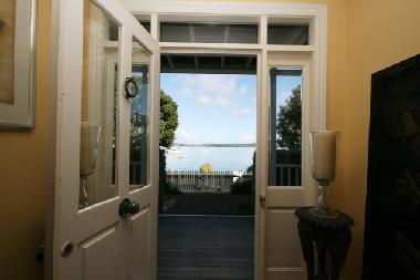 Front entrance door view