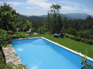 Back Garden views and pool