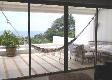 View of cosy corner from living room.