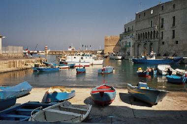 Romantic fisher harbor
