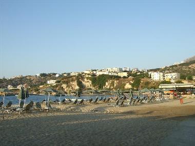 Almyrida has a children-friendly, blue flag awarded beach