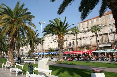 Waterfront in city of Split