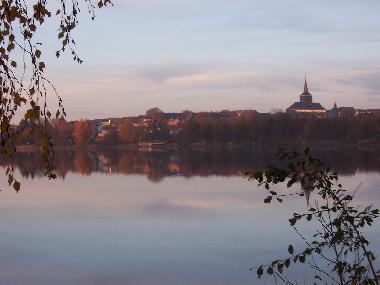Weissenstadt on the lake