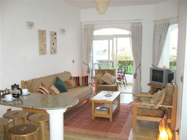 Comfortable lounge area