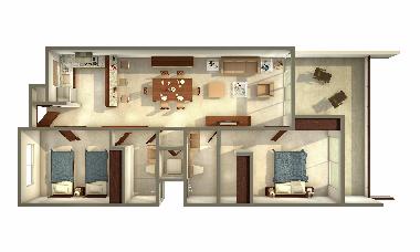 Holiday Apartment in PLAYA DEL CARMEN (Quintana Roo) or holiday homes and vacation rentals