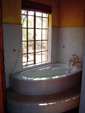 Bathtub in bathroom 1