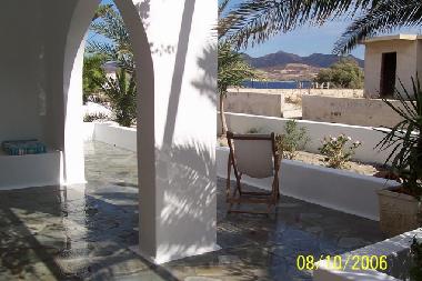 Sea view from the veranda