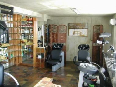 ...and a hair salon for those who would like to give themselves a treat!