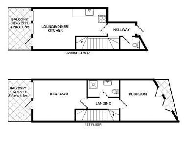 Apartment Layout - Duplex.