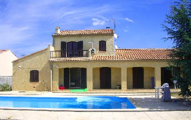 From the swimming pool