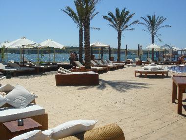 beach bar lounge in portimao