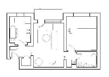 Plan of the apartment