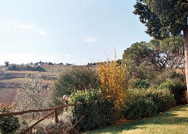 GARDEN + PANORAMA FROM AGRITURISMO IL PINO