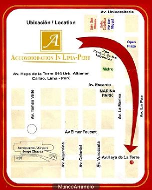 Location near to the Airport Internacional of Lima - Peru.