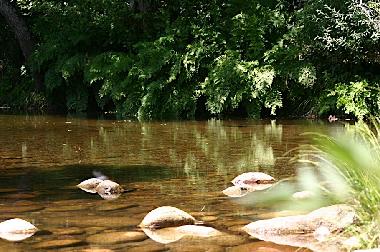 the river Mondego, great for playing