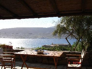 View from the front balcony infront of the lower bedroom