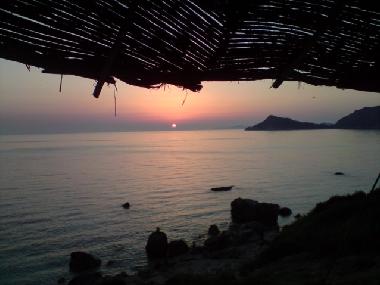 sunset in Agios Georgios