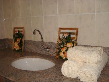 Master ensuite wash basin