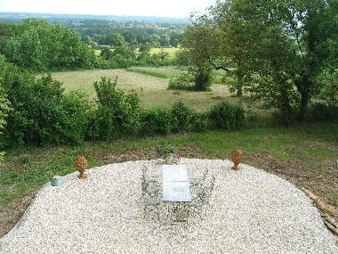 View from balcon of Grand and Petit Salon