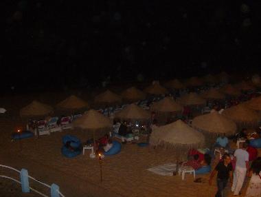 The Beach Bar at night