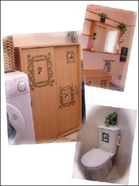 WC - room with washing machine