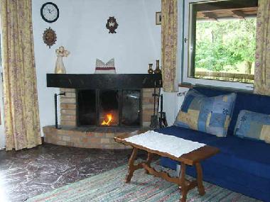 Living room at the first floor (small apartment)