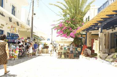 Antiparos town main street