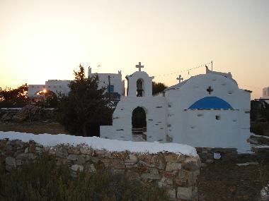 One of many churches scattered over the island