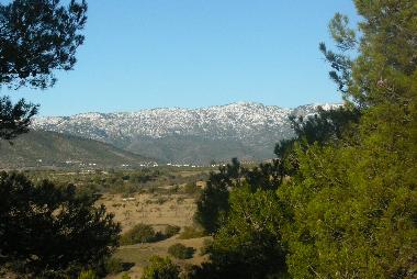 Cazorla Parque Natural from Campo Cebas