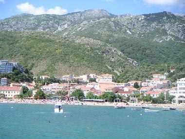 Village Rafailovici from the sea