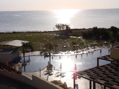 Sunrise view from the balcony