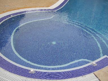 The Jacuzzi in the Big pool.
