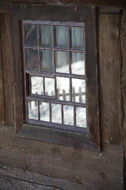 Window from the Farmer´s House Museum