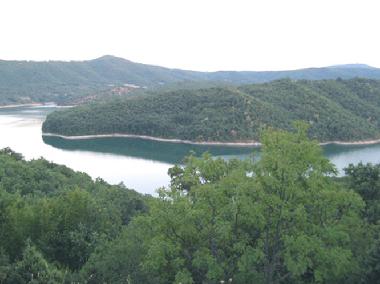 Nearby Ivailovgrad Lake