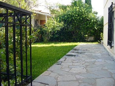 Side view of the Garden