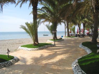 Mar menor beach front of apartment