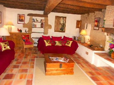 Lounge opening onto terrace with uninterrupted views