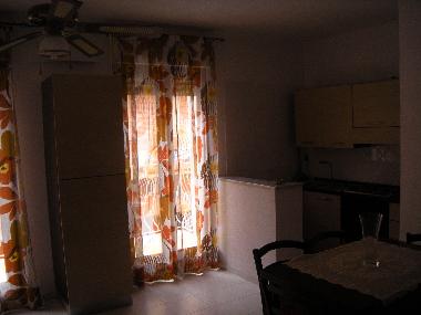 Soggiorno e angolo cottura