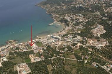 POSITION OF HOUSE 50 METERS FROM BEACH