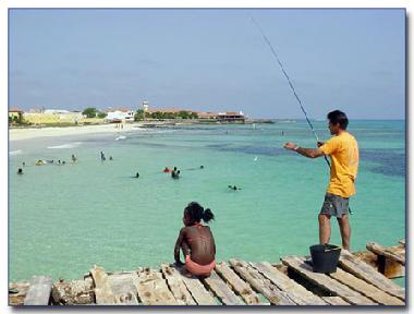 Fishing off the Pier