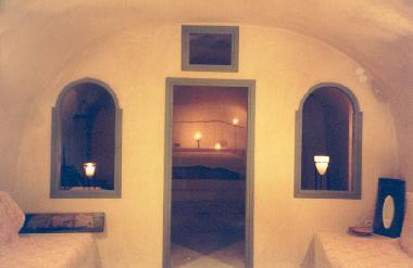 sitting room and bedroom