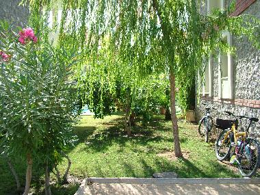Side Gardens of villa